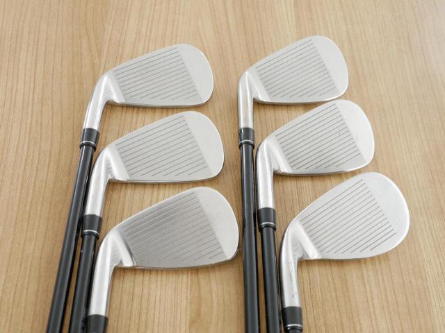 Iron set : Other Brand : ชุดเหล็ก Srixon GIE (ใบใหญ่ ตีง่าย) มีเหล็ก 6-Pw,Aw (6 ชิ้น) ก้านกราไฟต์ Miyazaki 61 Flex R