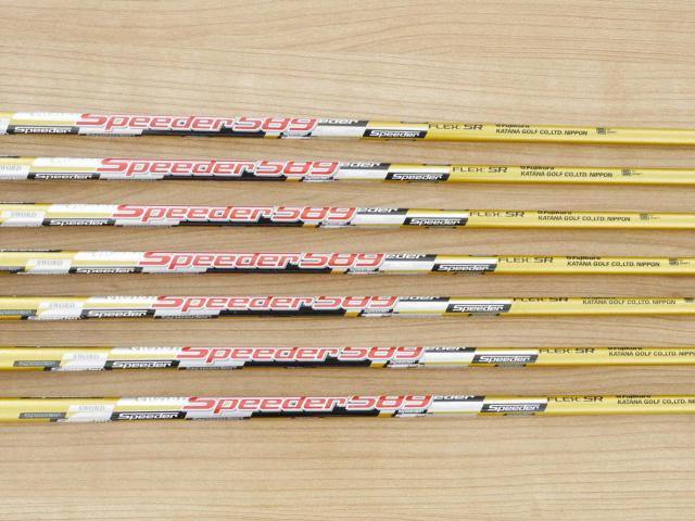 Iron set : Katana : ชุดเหล็ก Katana Sword ATC-589 (ตีง่าย ไกล) มีเหล็ก 6-Pw,Aw,Sw (7 ชิ้น) ก้าน Speeder 589 Flex SR