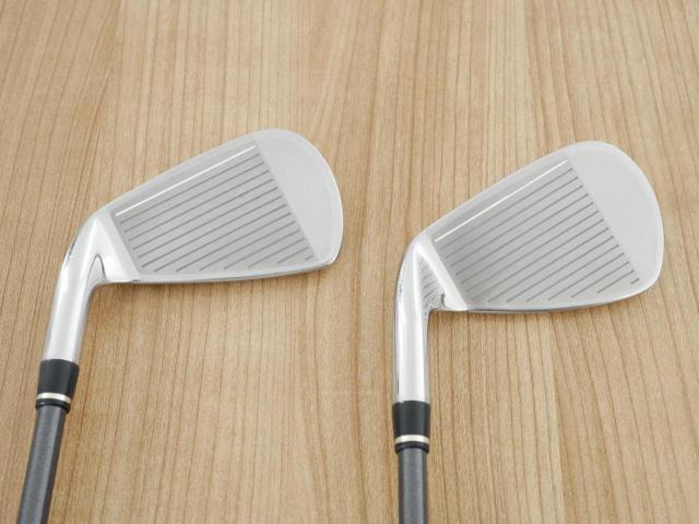 Iron set : Other Brand : ชุดเหล็ก Wilson TAB TC-1 (รุ่นท๊อปสุด หน้าเด้ง ตีไกล) มีเหล็ก 5-Pw,Sw (7 ชิ้น) ก้านกราไฟต์ Flex S