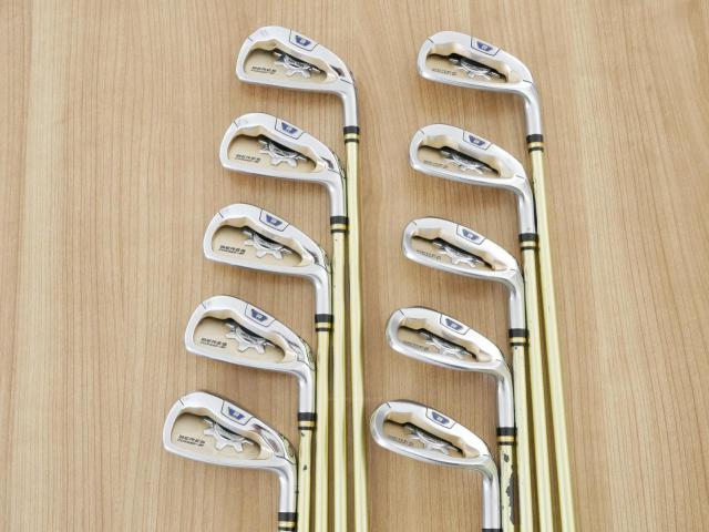 Iron set : Honma : ชุดเหล็ก Honma Beres MG700 Forged มีเหล็ก 4-11,Aw,Sw (10 ชิ้น ระยะเทียบเท่า 5-Pw,Aw) ก้าน ARMRQ UD49 Flex S (2 ดาว)