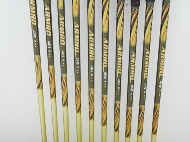 Iron set : Honma : ชุดเหล็ก Honma Beres MG700 Forged มีเหล็ก 4-11,Aw,Sw (10 ชิ้น ระยะเทียบเท่า 5-Pw,Aw) ก้าน ARMRQ UD49 Flex S (2 ดาว)