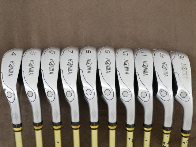 Iron set : Honma : ชุดเหล็ก Honma Beres MG700 Forged มีเหล็ก 4-11,Aw,Sw (10 ชิ้น ระยะเทียบเท่า 5-Pw,Aw) ก้าน ARMRQ UD49 Flex S (2 ดาว)