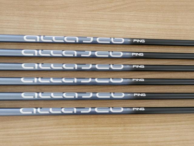 Iron set : Ping : ชุดเหล็ก Ping i525 Forged (ออกปี 2022) มีเหล็ก 6-Pw,Aw (6 ชิ้น) ก้านกราไฟต์ Ping ALTA J CB Flex SR