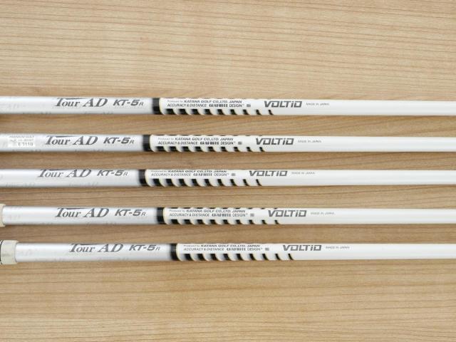 Iron set : Katana : ชุดเหล็กกระเทย Katana Voltio G Series Hi มีเหล็ก 7-Pw,Aw (5 ชิ้น ระยะเทียบเท่า เหล็ก 6-Pw) ก้าน Tour AD KT-5 Flex R