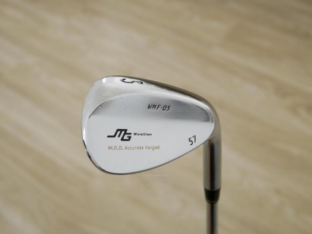 Wedge : Miura : Wedge Miura WMF-05 Forged Loft 57 ก้านเหล็ก Dynamic Gold S300