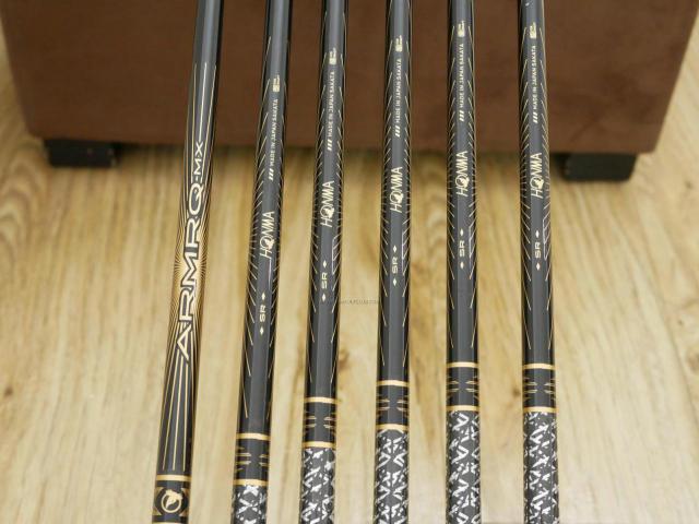 Iron set : Honma : ชุดเหล็ก Honma Beres Black Forged (รุ่นล่าสุด ปี 2022 สวยมากๆ) มีเหล็ก 6-11 (6 ชิ้น เทียบเท่า 5-Pw) ก้าน ARMRQ MX Flex SR