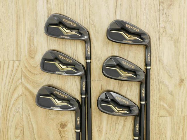 Iron set : Honma : ชุดเหล็ก Honma Beres Black Forged (รุ่นล่าสุด ปี 2022 สวยมากๆ) มีเหล็ก 6-11 (6 ชิ้น เทียบเท่า 5-Pw) ก้าน ARMRQ MX Flex SR