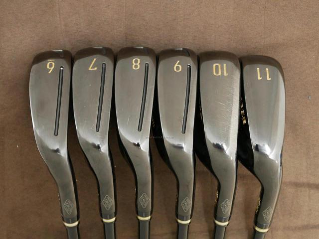 Iron set : Honma : ชุดเหล็ก Honma Beres Black Forged (รุ่นล่าสุด ปี 2022 สวยมากๆ) มีเหล็ก 6-11 (6 ชิ้น เทียบเท่า 5-Pw) ก้าน ARMRQ MX Flex SR