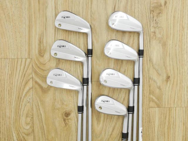 Iron set : Honma : **เหมือนใหม่** ชุดเหล็ก Honma Tour World TR21X (ออกปี 2021 ตีง่าย ไกล) มีเหล็ก 5-11 (7 ชิ้น) ก้านเหล็ก NS Pro 950 NEO Flex S