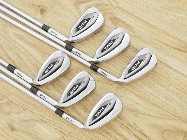 Iron set : Ping : ชุดเหล็ก Ping G425 (รุ่นปี 2021 Japan Spec. ใบใหญ่ ง่าย ไกล) มีเหล็ก 6-Pw,Aw (6 ชิ้น) ก้านกราไฟต์ Fujikura MCI 120 Flex S 