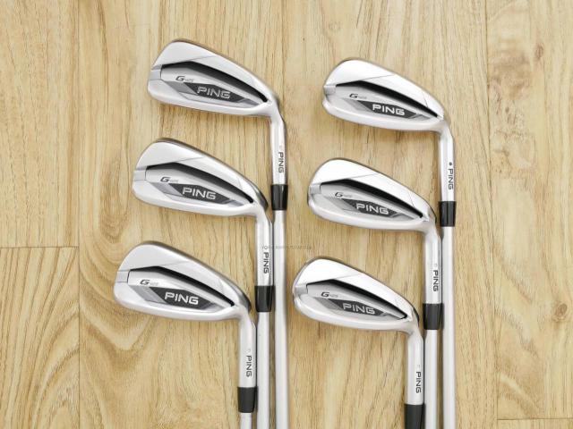 Iron set : Ping : ชุดเหล็ก Ping G425 (รุ่นปี 2021 Japan Spec. ใบใหญ่ ง่าย ไกล) มีเหล็ก 6-Pw,Aw (6 ชิ้น) ก้านกราไฟต์ Fujikura MCI 120 Flex S 