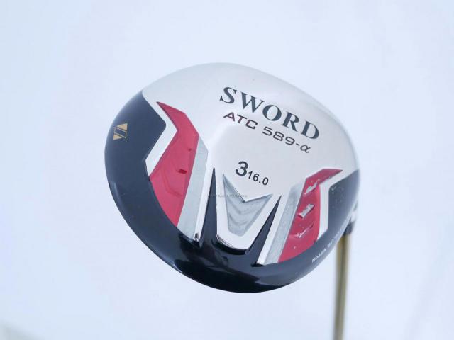 Fairway Wood : Katana : หัวไม้ 3 Katana Sword ATC-589a (ปี 2015) Loft 16 ก้าน Speeder 589 Flex R