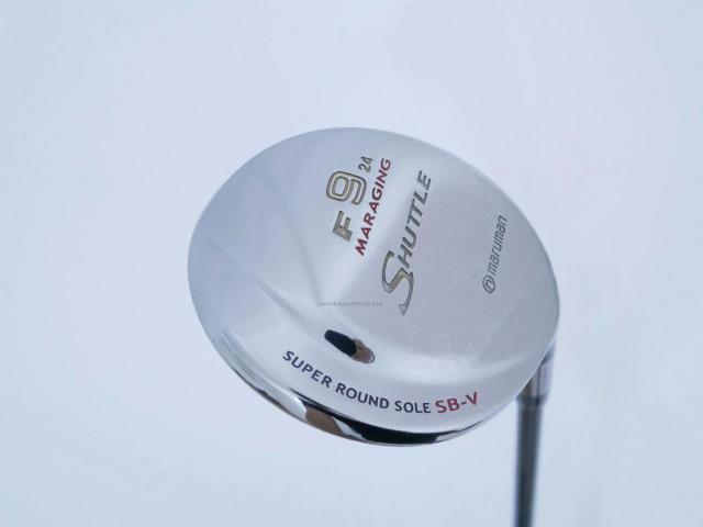 Fairway Wood : Maruman : หัวไม้ 9 Maruman Shuttle F (รุ่นยอดนิยม หน้า Maraging เสียงใส) Loft 24 Flex R