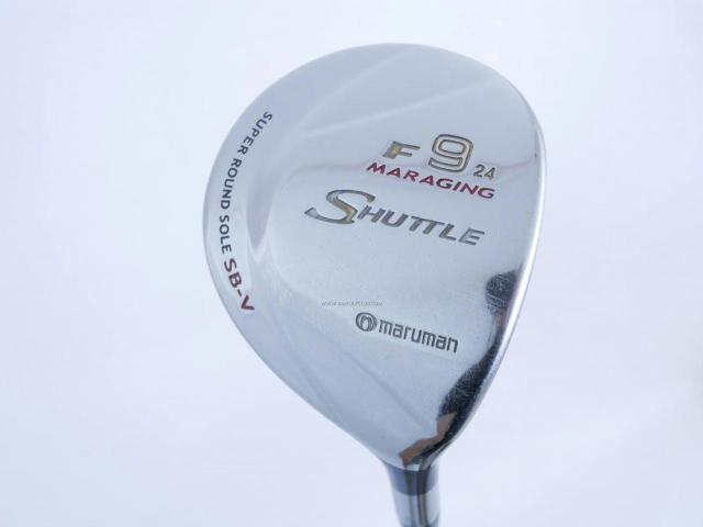 Fairway Wood : Maruman : หัวไม้ 9 Maruman Shuttle F (รุ่นยอดนิยม หน้า Maraging เสียงใส) Loft 24 Flex R