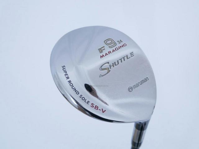 Fairway Wood : Maruman : หัวไม้ 9 Maruman Shuttle F (รุ่นยอดนิยม หน้า Maraging เสียงใส) Loft 24 Flex R