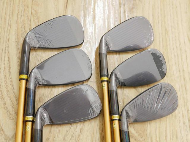 Iron set : Other Brand : **ของใหม่ ยังไม่แกะพลาสติก** ชุดเหล็ก Mutsumi Honma MH777 One Length (ใบใหญ่ ตีง่าย ไกล) มีเหล็ก 5-Pw (6 ชิ้น) ก้านกราไฟต์ Flex SR