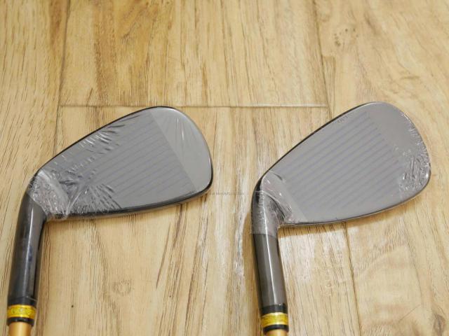 Iron set : Other Brand : **ของใหม่ ยังไม่แกะพลาสติก** ชุดเหล็ก Mutsumi Honma MH777 One Length (ใบใหญ่ ตีง่าย ไกล) มีเหล็ก 5-Pw (6 ชิ้น) ก้านกราไฟต์ Flex SR