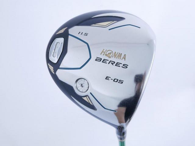 Driver : Honma : ไดรเวอร์ Honma Beres E-05 (ปี 2017 เหมาะกับซีเนียร์) Loft 11.5 ก้าน ARMRQ ∞ (44) FLEX R (2 ดาว)