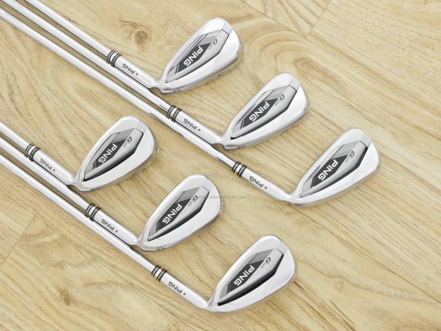 Iron set : Ping : ชุดเหล็ก Ping G425 (รุ่นล่าสุด ปี 2021 Japan Spec. ใบใหญ่ ง่าย ไกล) มีเหล็ก 5-Pw (6 ชิ้น) ก้านเหล็ก NS Pro Zelos 7 Flex R