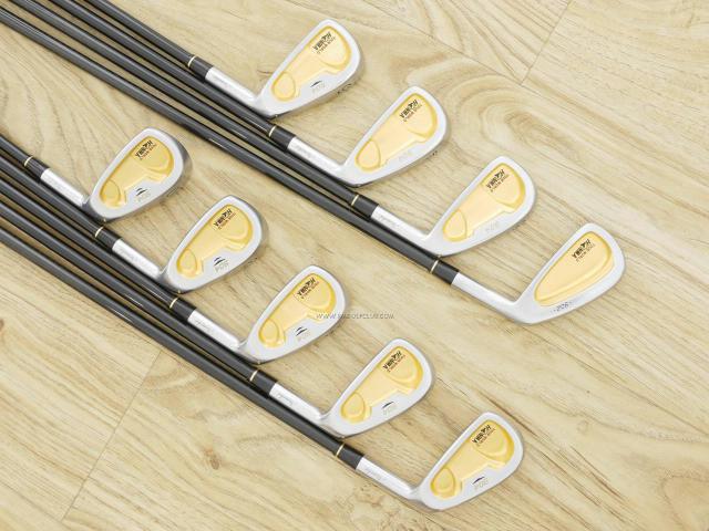 Iron set : Honma : ชุดเหล็ก Honma Tour World 904 มีเหล็ก 2-10 (9 ชิ้น) ก้านกราไฟต์ ARMRQ 864 Flex R