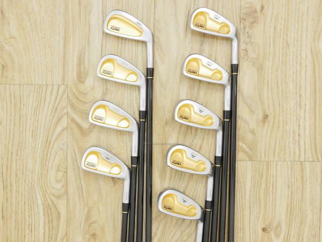 Iron set : Honma : ชุดเหล็ก Honma Tour World 904 มีเหล็ก 2-10 (9 ชิ้น) ก้านกราไฟต์ ARMRQ 864 Flex R