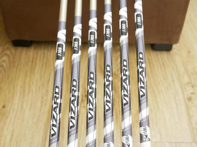 Iron set : Honma : ชุดเหล็ก Honma Tour World TW737v Forged (ออกปี 2017) มีเหล็ก 5-10 (6 ชิ้น) ก้านกราไฟต์ Honma VIZARD I70 Flex S