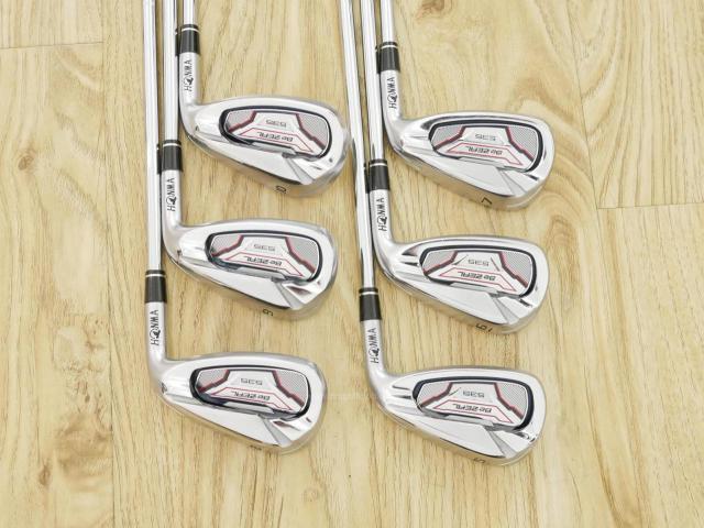 Iron set : Honma : ชุดเหล็ก Honma Bezeal 535 (ปี 2019 รุ่นนี้ใบใหญ่ที่สุดของ Honma) มีเหล็ก 5-10 (6 ชิ้น) ก้านเหล็ก NS Pro 850 Flex R
