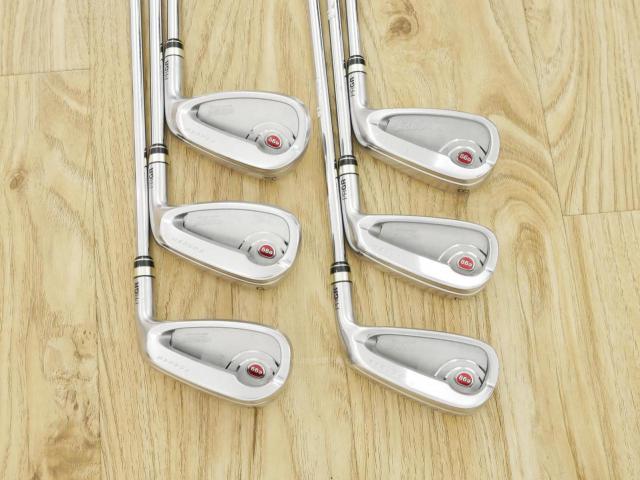 Iron set : PRGR : ชุดเหล็ก PRGR Egg PF Forged (รุ่นปี 2019 ตีง่ายและไกลมากๆ โกงสุดๆ) มีเหล็ก 6-Pw,Aw (6 ชิ้น) ก้านเหล็ก NS Pro 80 Flex SR