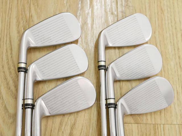 Iron set : PRGR : ชุดเหล็ก PRGR Egg PF Forged (รุ่นปี 2019 ตีง่ายและไกลมากๆ โกงสุดๆ) มีเหล็ก 6-Pw,Aw (6 ชิ้น) ก้านเหล็ก NS Pro 80 Flex SR