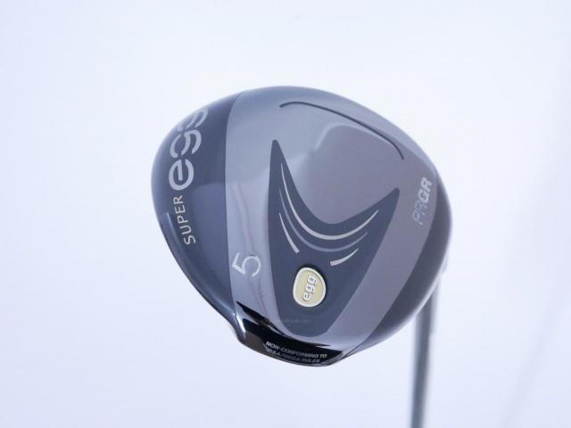 Fairway Wood : PRGR : หัวไม้ 5 PRGR Super Egg (รุ่นปี 2023 หน้าเด้งเกินกฏ COR 0.84 หายากมาก) Loft 19 ก้าน M-35 Flex R2