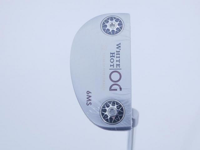 Putter : All : **ของใหม่ ยังไม่แกะพลาสติก** พัตเตอร์ Odyssey White Hot OG 6MS ก้าน Stroke LAB ยาว 34 นิ้ว