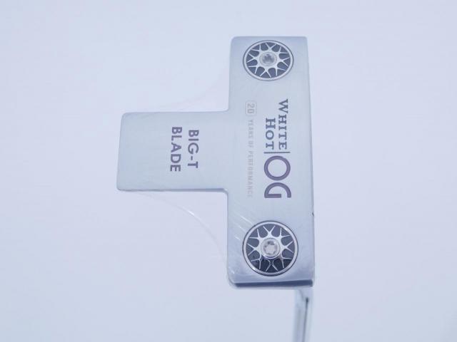 Putter : All : **ของใหม่ ยังไม่แกะพลาสติก** พัตเตอร์ Odyssey White Hot OG BIG-T BLADE ยาว 33 นิ้ว