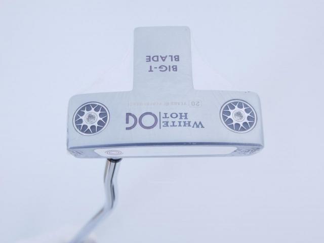 Putter : All : **ของใหม่ ยังไม่แกะพลาสติก** พัตเตอร์ Odyssey White Hot OG BIG-T BLADE ยาว 33 นิ้ว