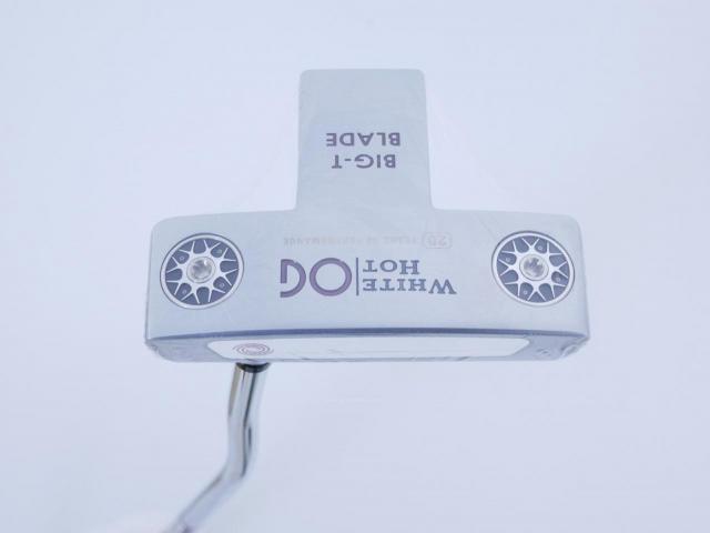 Putter : All : **ของใหม่ ยังไม่แกะพลาสติก** พัตเตอร์ Odyssey White Hot OG BIG-T BLADE ก้าน Stroke LAB ยาว 33 นิ้ว