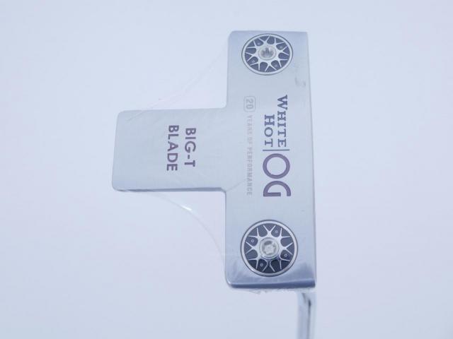 Putter : All : **ของใหม่ ยังไม่แกะพลาสติก** พัตเตอร์ Odyssey White Hot OG BIG-T BLADE ก้าน Stroke LAB ยาว 33 นิ้ว