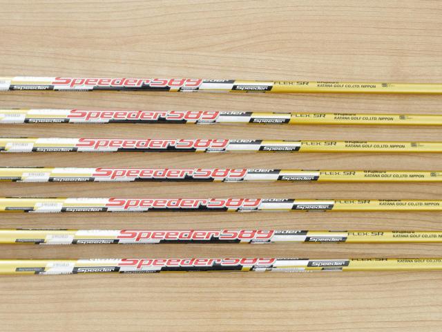 Iron set : Katana : ชุดเหล็ก Katana Sword ATC-589 (ตีง่าย ไกล) มีเหล็ก 6-Pw,Aw,Sw (7 ชิ้น) ก้าน Speeder 589 Flex SR