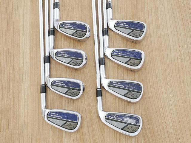 Iron set : Callaway : ชุดเหล็ก Callaway Paradym Max Fast Forged (รุ่นปี 2023 ตีง่ายสุด ไกลสุดของ Callaway Japan Spec.) มีเหล็ก 6-Pw,Aw,50,56 (8 ชิ้น) ก้านเหล็ก NS Pro ZELOS 7 Flex S