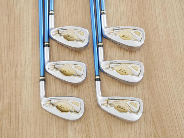 Iron set : Honma : ชุดเหล็ก Honma Beres IS-05 Forged (ปี 2017) มีเหล็ก 6-11 (6 ชิ้น ระยะเทียบเท่า 5-Pw ของรุ่นอื่นๆ) ก้าน ARMRQ ∞ (53) Flex R (2 ดาว)