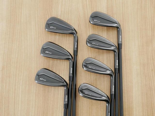 Iron set : Ping : ชุดเหล็ก Ping G710 (ปี 2021 Japan Spec. ใบใหญ่ ง่ายที่สุด ไกลที่สุดของ Ping) มีเหล็ก 6-Pw,Aw,Sw (7 ชิ้น) ก้านกราไฟต์ Ping ALTA Distanza 40 Flex R