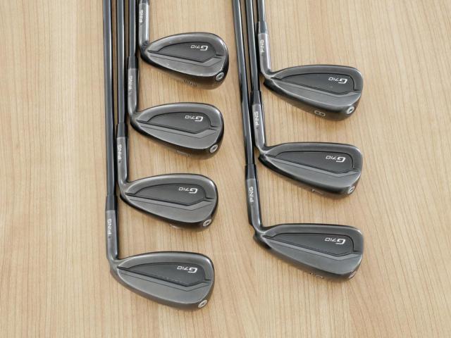 Iron set : Ping : ชุดเหล็ก Ping G710 (ปี 2021 Japan Spec. ใบใหญ่ ง่ายที่สุด ไกลที่สุดของ Ping) มีเหล็ก 6-Pw,Aw,Sw (7 ชิ้น) ก้านกราไฟต์ Ping ALTA Distanza 40 Flex R