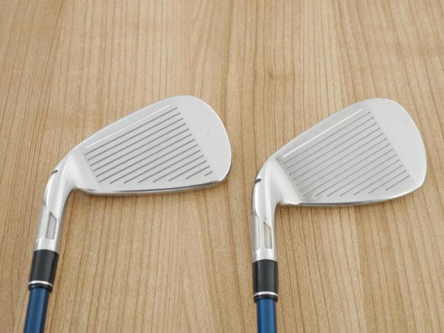 Iron set : Taylormade : ชุดเหล็ก Taylormade SIM 2 MAX (ออกปี 2021 Japan Spec. ตีง่าย ไกล) มีเหล็ก 6-Pw (5 ชิ้น) ก้านกราไฟต์ Mitsubishi TENSEI TM60 Flex R