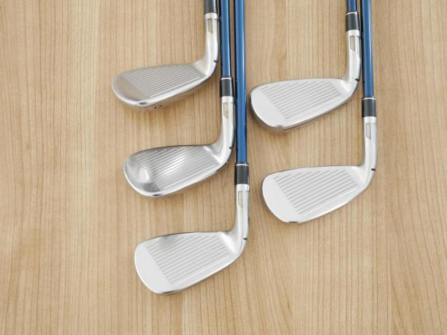 Iron set : Taylormade : ชุดเหล็ก Taylormade SIM 2 MAX (ออกปี 2021 Japan Spec. ตีง่าย ไกล) มีเหล็ก 6-Pw (5 ชิ้น) ก้านกราไฟต์ Mitsubishi TENSEI TM60 Flex R