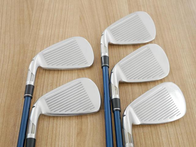 Iron set : Taylormade : ชุดเหล็ก Taylormade SIM 2 MAX (ออกปี 2021 Japan Spec. ตีง่าย ไกล) มีเหล็ก 6-Pw (5 ชิ้น) ก้านกราไฟต์ Mitsubishi TENSEI TM60 Flex R