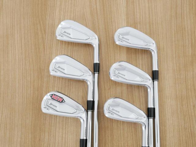 Iron set : Other Brand : **ของใหม่ ยังไม่แกะพลาสติก** ชุดเหล็ก Srixon ZXi5 i-Forged (รุ่นใหม่ล่าสุด ออกปี 2024) มีเหล็ก 5-Pw (6 ชิ้น) ก้านเหล็ก NS Pro 950 NEO Flex S