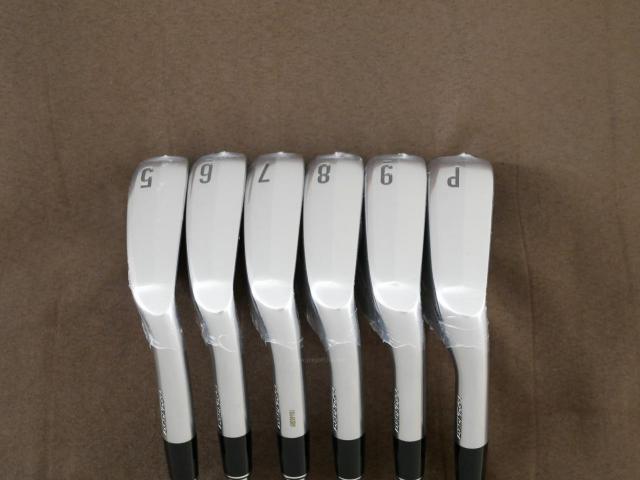 Iron set : Other Brand : **ของใหม่ ยังไม่แกะพลาสติก** ชุดเหล็ก Srixon ZXi5 i-Forged (รุ่นใหม่ล่าสุด ออกปี 2024) มีเหล็ก 5-Pw (6 ชิ้น) ก้านเหล็ก NS Pro 950 NEO Flex S