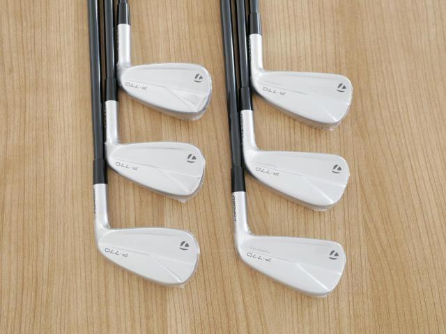 Iron set : Taylormade : **ของใหม่ ยังไม่แกะพลาสติก**ชุดเหล็ก Taylormade P770 Forged (รุ่นปี 2023 นุ่ม แน่น)  มีเหล็ก 5-Pw (6 ชิ้น) ก้านกราไฟต์ Mitsubishi Diamana Thump i95 Flex S