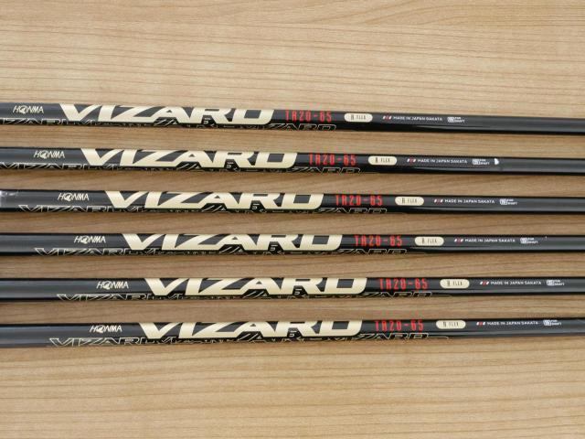 Iron set : Honma : ชุดเหล็ก Honma Tour World TR21X (ออกปี 2021 ตีง่าย ไกล) มีเหล็ก 6-11 (6 ชิ้น) ก้านกราไฟต์ Honma Vizard TR20-65 Flex R