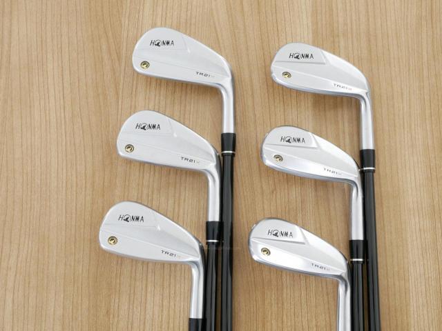 Iron set : Honma : ชุดเหล็ก Honma Tour World TR21X (ออกปี 2021 ตีง่าย ไกล) มีเหล็ก 6-11 (6 ชิ้น) ก้านกราไฟต์ Honma Vizard TR20-65 Flex R