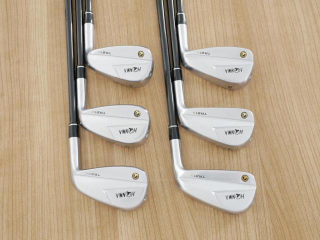 Iron set : Honma : ชุดเหล็ก Honma Tour World TR21X (ออกปี 2021 ตีง่าย ไกล) มีเหล็ก 6-11 (6 ชิ้น) ก้านกราไฟต์ Honma Vizard TR20-65 Flex R