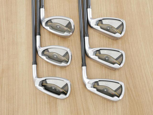 Iron set : Yamaha : ชุดเหล็ก Yamaha Inpres X Z Cavity (ใบใหญ่ เด้ง ไกล) มีเหล็ก 6-9,Aw,Sw (6 ชิ้น ขาด Pw) ก้านกราไฟต์ Flex R